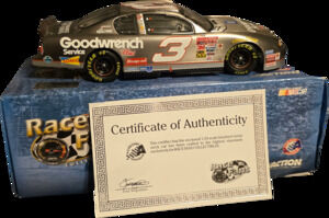 Dale Earnhardt #3 Goodwrench 2001 Monte Carlo Brushed Metal 1:24 Action 1/3504